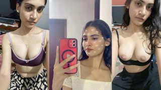 Beautiful Mallu Girl Pressing Her Boobs Fingering Pussy New
