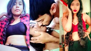 Horny Teen Couple Enjoying Doggy Style Fucking Captured